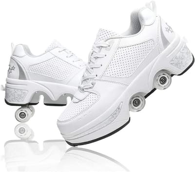 Wheeled Shoes, Roller Skates, Skateboard Shoes, Children's Shoes with Wheels, Skate Shoes, Sports Shoes, Running Shoes, Trainers with Wheels for Girls and Women