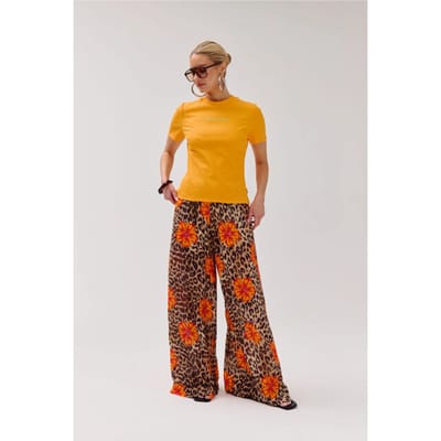 Harper & Yve Broek Meike Pa Hs6p100 1294 Lexie Leopard Bloom Dames Maat - M