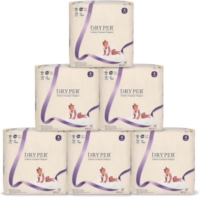 Premium Baby Luiers Maat 4 (10-15 kg) - Ultra Dun en Zacht voor Gevoelige Huid - 138 Stuks