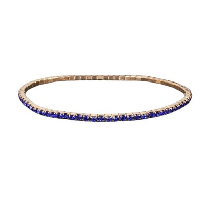 Livano Armband - Staal - Nep Zilver - Dames - Blauw