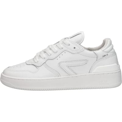 HUB Smash Lage sneakers - Leren Sneaker - Dames - Wit - Maat 37