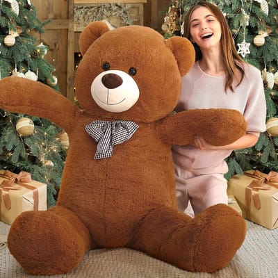 Reuze Teddybeer 150 cm XXL Zacht Pluche Knuffel Grote Knuffeldier Cadeau