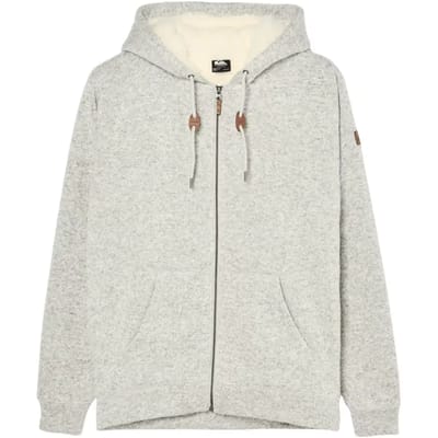 Sherpa hoodie met rits Quiksilver Keller