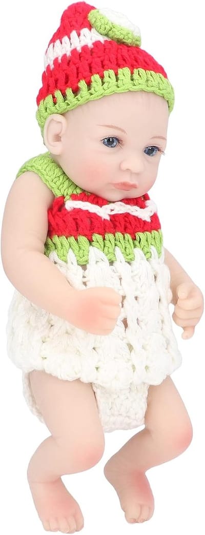 Realistische Reborn Pop - Babypop Speelgoed - Kinderen Spelen - Flexibele Ledematen - 26 cm Groot - Wit
