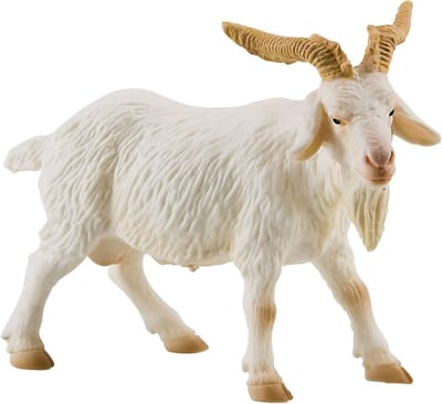Bullyland 62317 – Bok (Billy) – ca. 9 cm – realistisch en handbeschilderd boerderijdier‑figuur – ideaal voor educatief spel, boerderijverhalen of decoratie voor kinderen vanaf 3 jaar