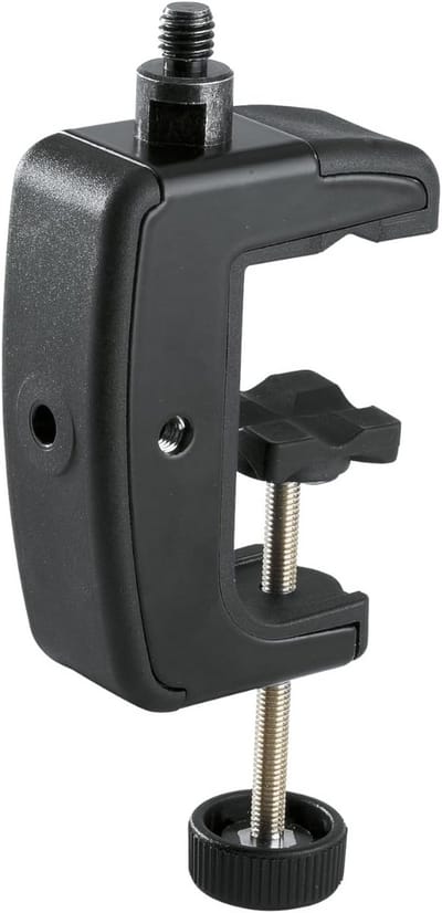 Tafelklem met 3/8 Inch Schroefdraad voor Microfoon of Accessoires - Robuuste Bevestiging