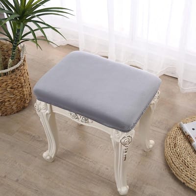 Universele Rechthoekige Krukhoes Make-up Kaptafel Eenvoudig Modern Huishouden Kleine Houten Plaat High-end Stoelhoes 30*40cm