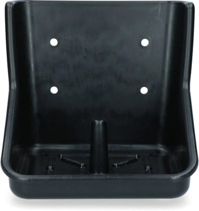 Excellent Liksteenhouder - Geschikt voor ronde of vierkante 10 kg Liksteen - Eenvoudig te monteren - Kunststof - Zwart