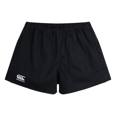 Canterbury Heren Professioneel Katoenen Korte Broek (Zwart)