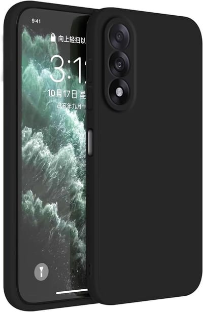 Hoesje Geschikt voor Oneplus Nord 5 - Zwart - Casemania Siliconen Back Cover met Camera Bescherming - Extra Stevig Val en Stootbescherming