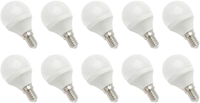 Spectrum LED Kogellamp E14 6W - 230V - 560 Lumen - 6000K Koud wit - Helder daglicht - Energiezuinig - 10 stuks