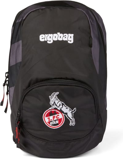 ergobag Vrije tijd rugzak Rugzak Ease Backpack 6L Domstürmbär Zwart