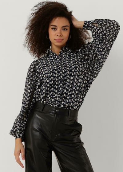 Freebird Wv-zigzag-jacq-pes-23-3 Dames - Jurken - Blauw - Maat XS