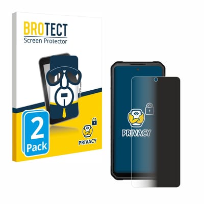 BROTECT - privacy screenprotector voor iiiF150 Raptor LTD - Folie Beschermfolie Blauwlichtfilter 2 Stuks