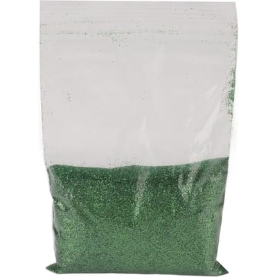 Extra fijne glitter 50 g Glanzende sprankelende, prachtige, opvallende glitter Veelzijdig te gebruiken Gemakkelijk te verwijderen knutselglitter voor nagels, kaarten en gezichten Green