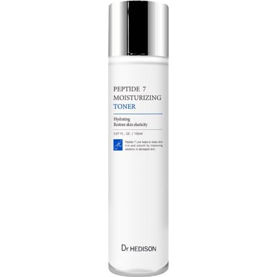 Dr. Hedison, Peptide 7, Hydratant, Lotion Tonique, Pour le Visage, 150 ml