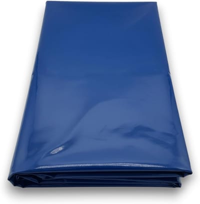 PVC Dekzeil - Vrachtwagenzeil Zeil - Afdekken Beschermen - UV Bestendig Scheurvast - 3 x 4 Meter - Blauw