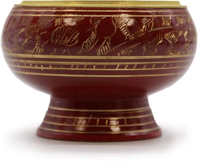 Ancient Wisdom - Wierook - Chakra hoge houtskool wierookpot multicolor - geur - aromatherapie - spiritueel - meditatie - ontspanning - rust