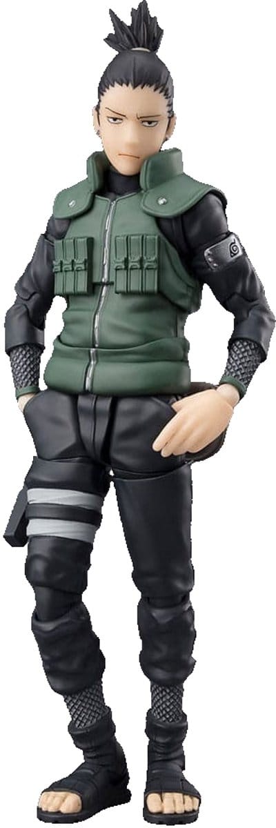 Bandai Tamashii Nations Naruto Shippuden S.H. Figuarts Action Figure Shikamura Nara Brilliant Strategist 15 cm Action Figuur