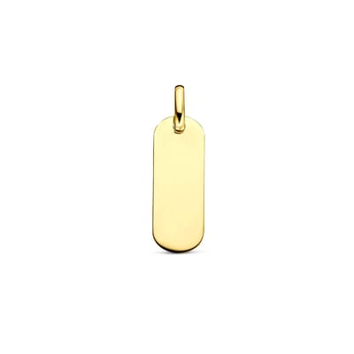 14K geelgouden hanger 23 mm - 4034052