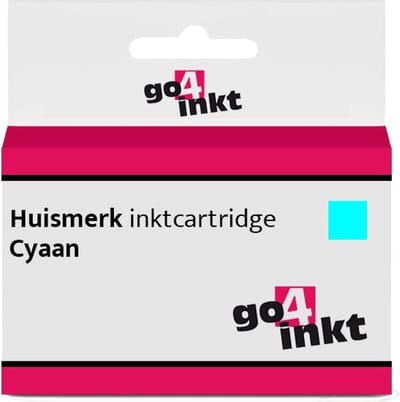 Go4inkt compatible met Epson 34XL, T3472 c inkt cartridge cyaan