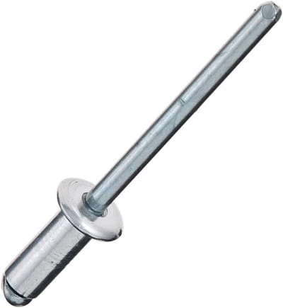 Gesipa 500 x aluminium klinknagels, diameter van 4,0 x 10,0 mm, voor materiaaldikte: 5,0-6,5 mm, klinknagels van industriële kwaliteit, holle klinknagels van de professionals