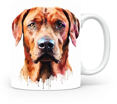 Mok Rhodesian ridgeback Beker voor koffie of tas voor thee, cadeau voor dierenliefhebbers, moeder, vader, collega, vriend, vriendin, kantoor, opa, oma, hond, kerst, sinterklaas, verjaardag