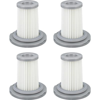 4 Stuks Stofzuigerfilter Draadloze Stofzuiger Vervangingsfilter voor Rowenta X‑Force Flex 8.60 white