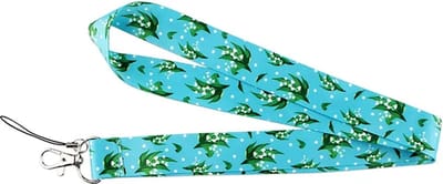 Travel Cords - Keycord Edelweiss - stevig lanyard - sleutelhanger - sleutelkoord - met telefoonkoord - sleutels