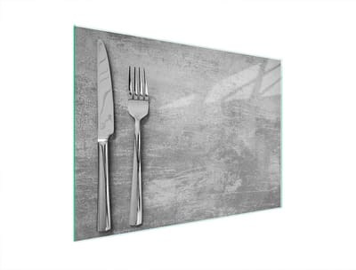 TMK ArtDeko Serie - Snijplank - Glas - 40x30cm - Antislip