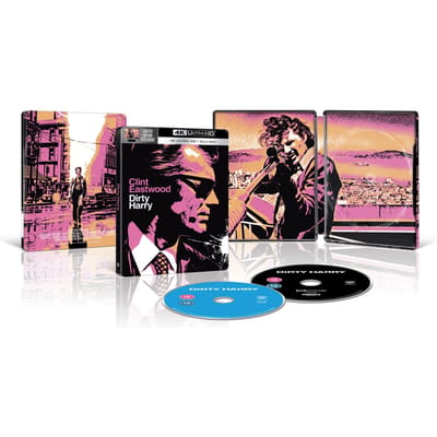 Dirty Harry - Limited Edition Steelbook - 4K Ultra HD + Blu-ray - Import