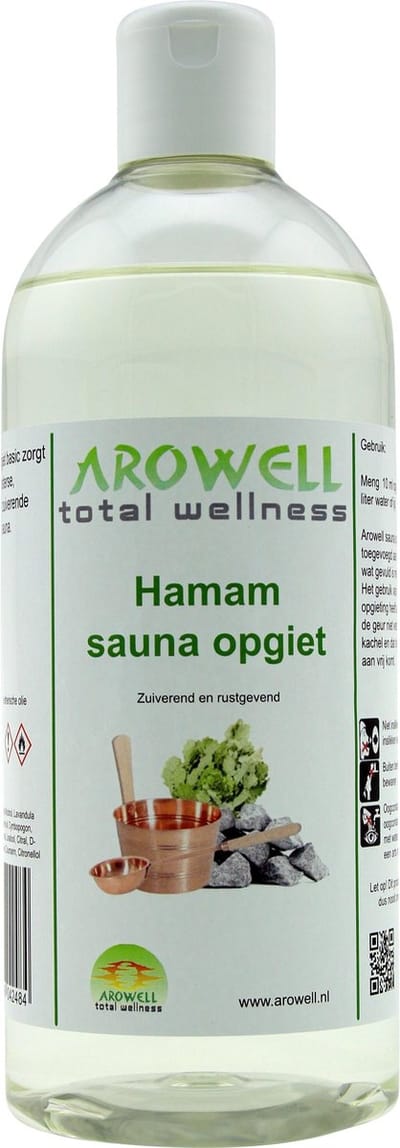 Arowell - Hamam sauna opgiet saunageur opgietconcentraat - 500 ml