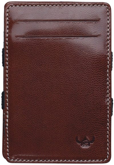 Golden Head Leren kaarthouder Bari RFID Protect Wunder-Börse 4044 Cognac bruine