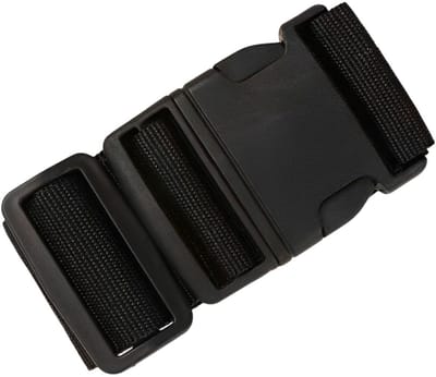 Dailygoods- Kofferriem Verstelbaar - Bagageriem met Snelsluiting - Reisaccessoire - Veiligheidsriem - Polypropyleen - 1 Stuk