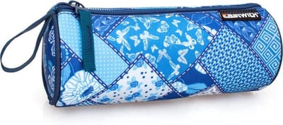 Eastwick - Etui Rond - Patch - Blauw - 21 cm