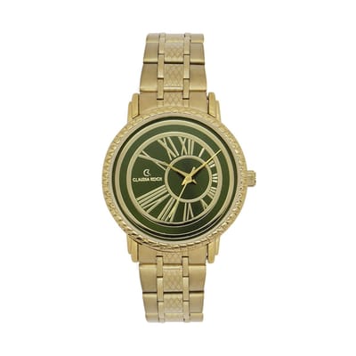 ClaudiaKoch CK 219432 Gold Women Stainless Steel Analog watch