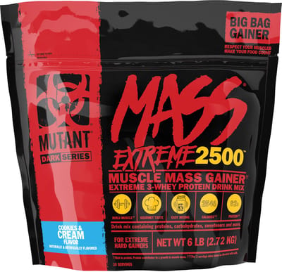 Mutant Mass XXTreme 2500 - 2720 g - Cookies & Cream
