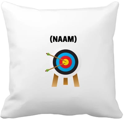 Akyol - dartbord met eigen naam Kussen hoes - Dartbord - mensen die houden van darten - gepersonaliseerde - sport - darters - verjaardagscadeau - kado - gift - geschenk - verrassing - 40 bij 40 cm