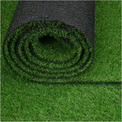 Kunstgras voor Balkon en Tuin - Weerbestendig Grastapijt per Meter met Drainage en Natuurlijk Uiterlijk