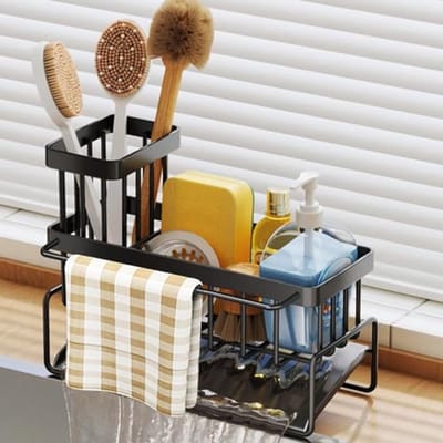 Spoelbak Organizer voor Keuken - Stijlvolle en Praktische Gootsteen Organizer