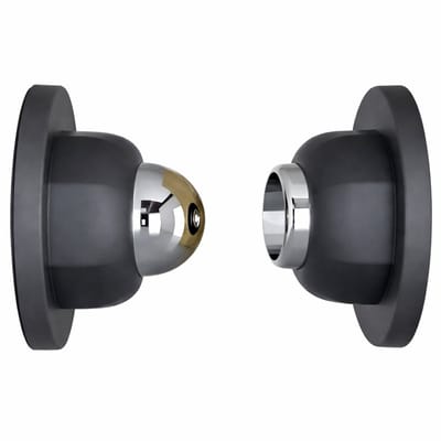 Magnetische Deursluiting Zwart – RVS Deurstopper – Magnetische Deurstop – Zonder Boren – Deur Vastzetten & Veilig Sluiten