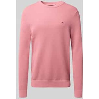 Regular fit gebreide pullover van zuiver katoen