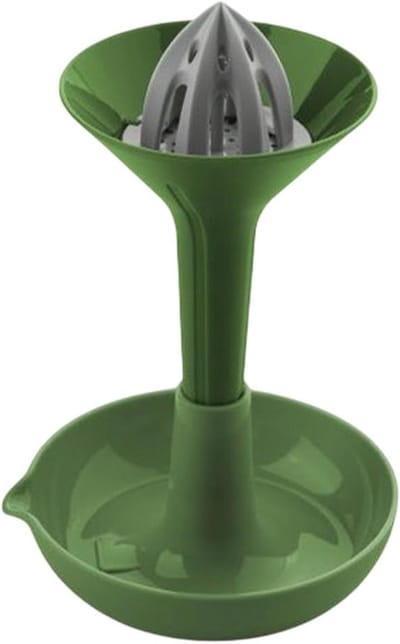 Citruspers - Sappers Keukengereedschap - Verse Sap Maken - Afneembaar en Draagbaar - 10x13x21cm - Groente