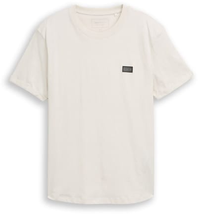 Tom Tailor Denim - Katoenen T-shirt - Maat XXL - greyish white