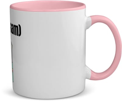 Akyol - tandarts materiaal met eigen naam koffiemok - theemok - roze - Tandarts - mondhygiënisten/tandartsen - iemand die tandarts is of mondhygiënist - verjaardag - cadeau - kado - geschenk - 350 ML inhoud