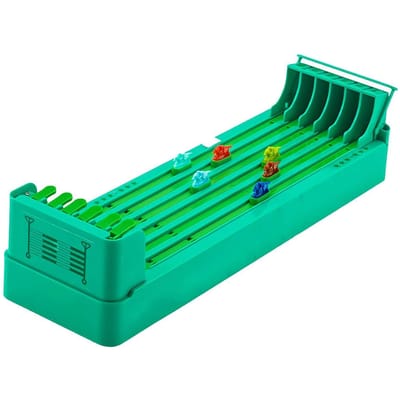 Klassiek Paardenrace Bordspel Elektrische Activiteiten Sport Tafelspel Tafelvoetbal Interactief Feest Grappig Speelgoed Kind Volwassene Cadeau blue