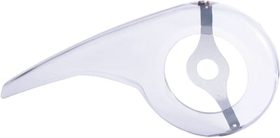 Hesling Transparant kettingscherm - 38 tanden - kunststof - 51 cm - inclusief bevestigingsbeugel