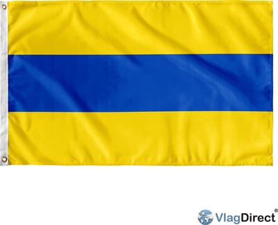 VlagDirect - Lisse vlag - Gemeente Lisse vlag - 90 x 150 cm.