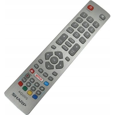 Originele Afstandsbediening voor Sharp TV's - Blaupunkt Compatibel