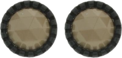 Behave - Oorstekers - Rond 1,3 cm - Taupe